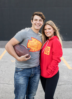 Arrowhead | Grey Unisex Tri-Blend