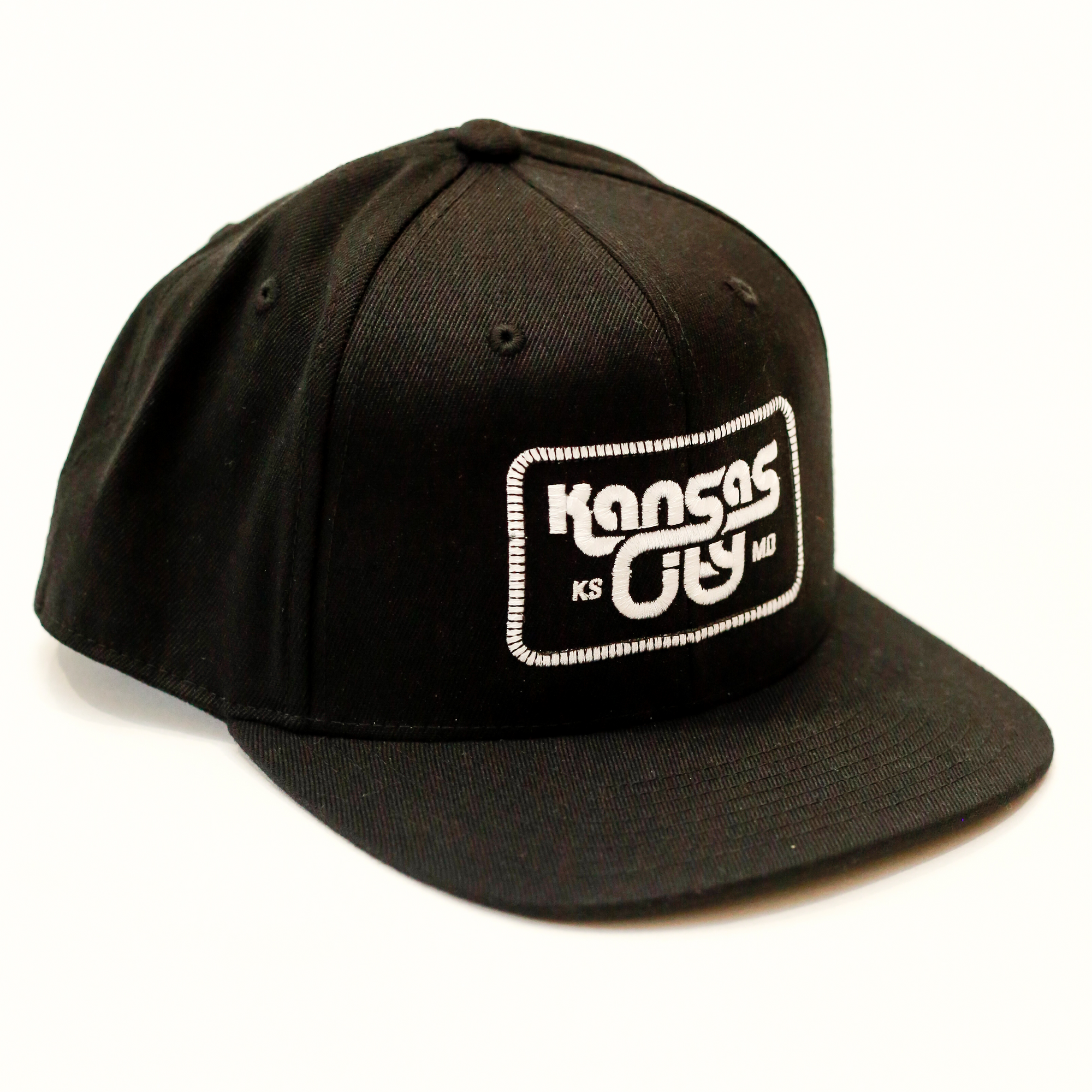 KCK/MO Snapback Cap | Black