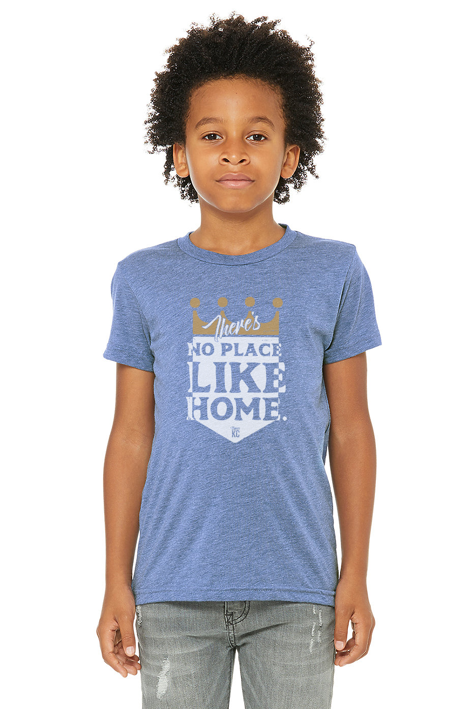 No Place Like Home | Blue Youth Tee