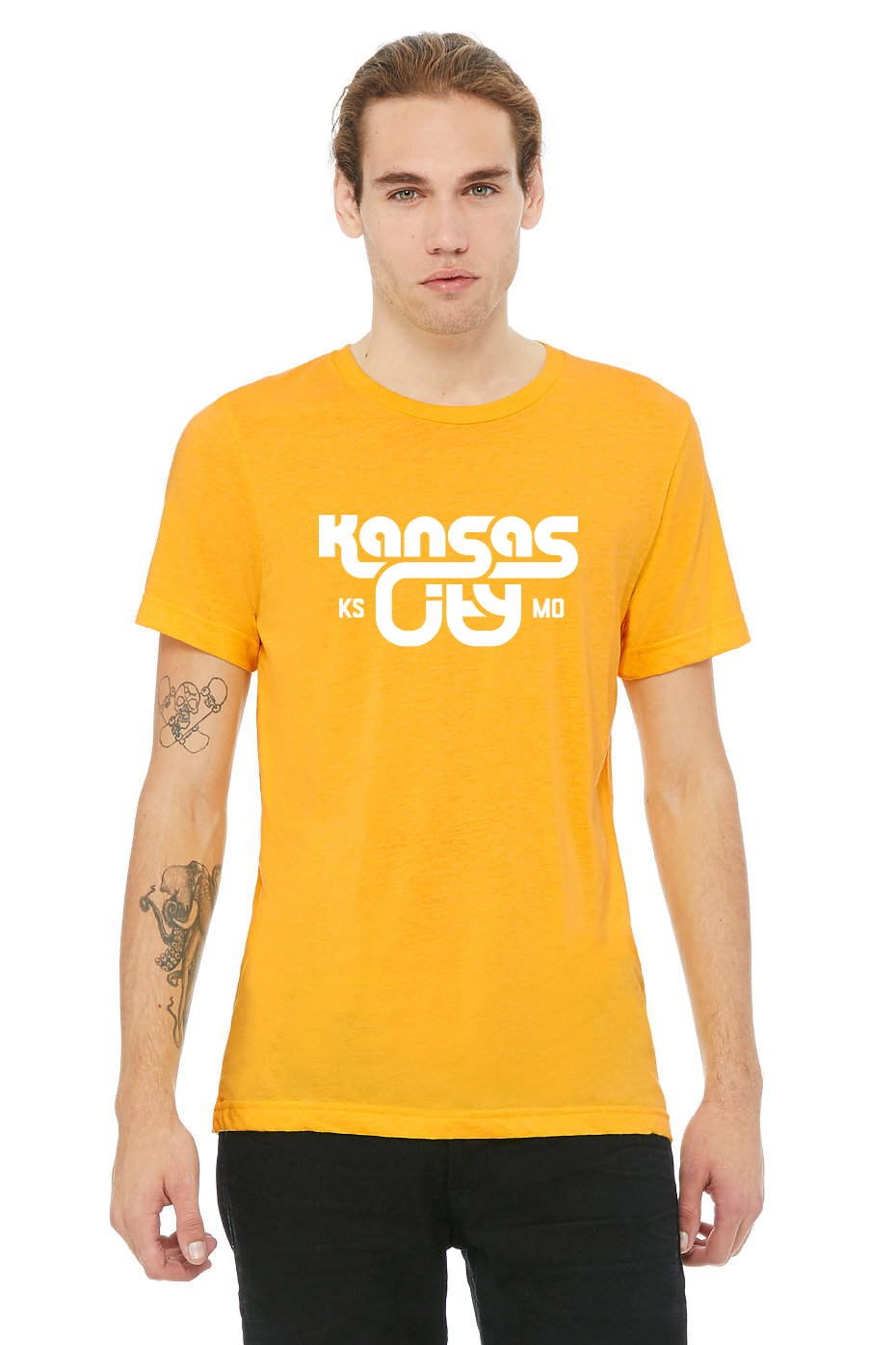 KCK/MO | Yellow Gold Unisex Triblend