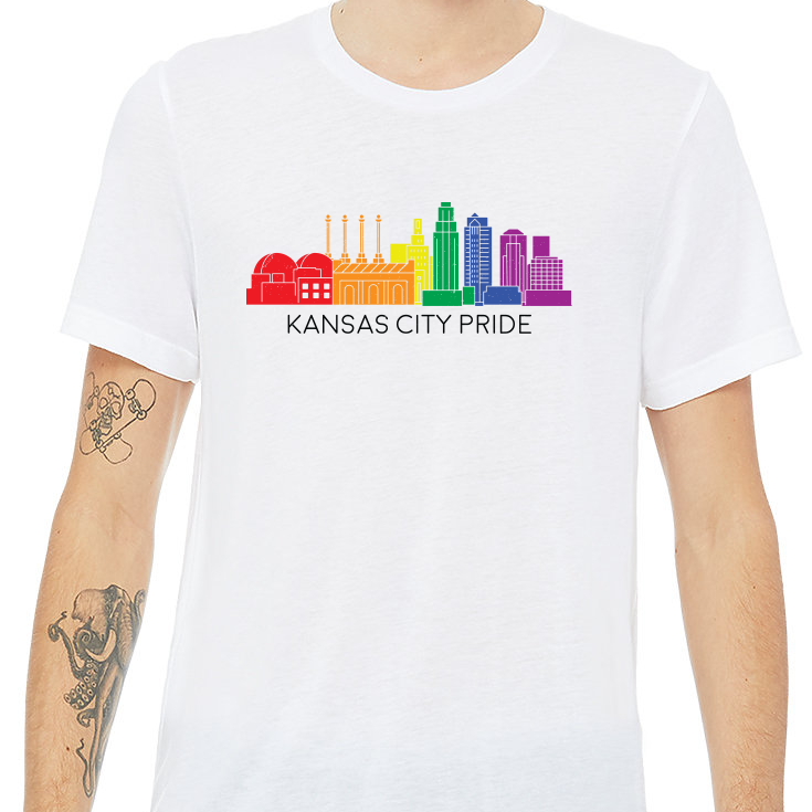 KC Pride | White Unisex Tri-Blend