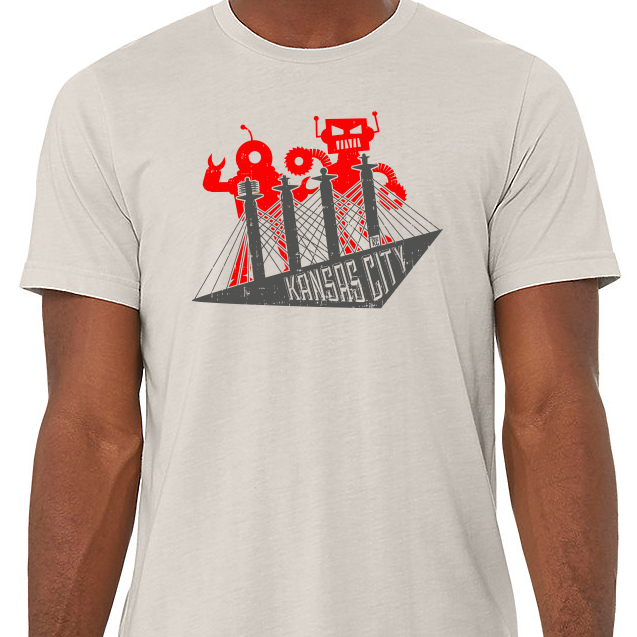 Robots | Heather Dust Unisex Cotton-Blend