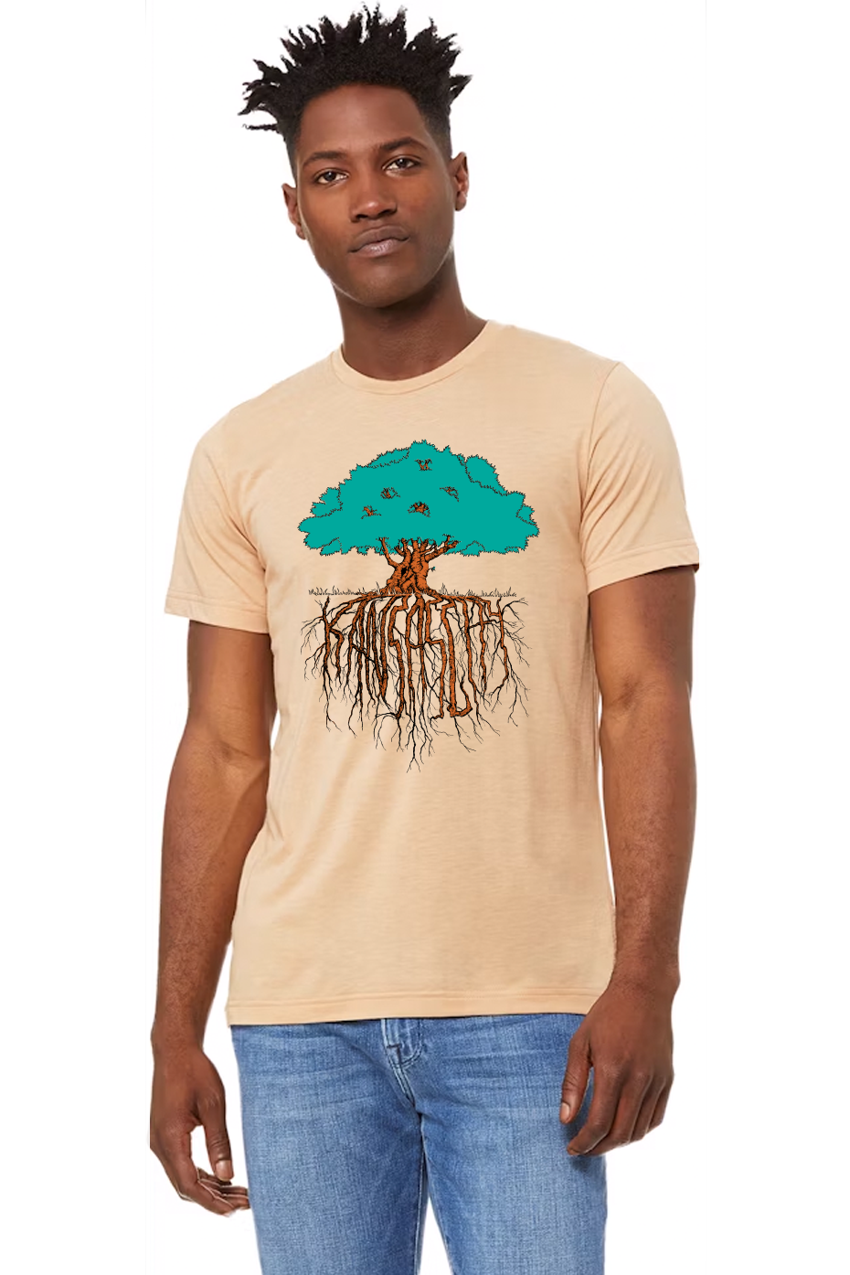 Roots KC | Sand Dune Unisex Tri-Blend