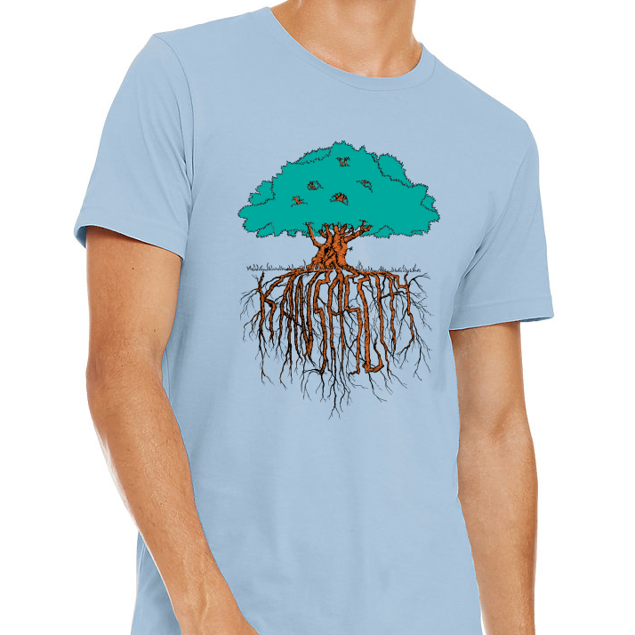 Roots KC | Sky Blue Unisex 100% Cotton