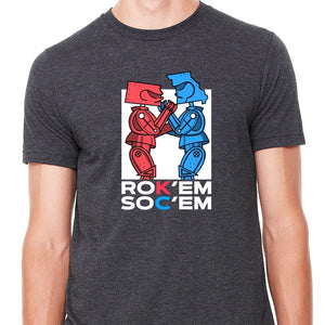 Rok'em Soc'em | Charcoal Black Unisex Tri-Blend