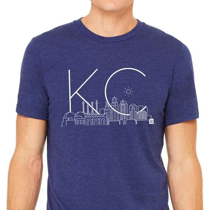 Skyline KC | Navy Tri-Blend