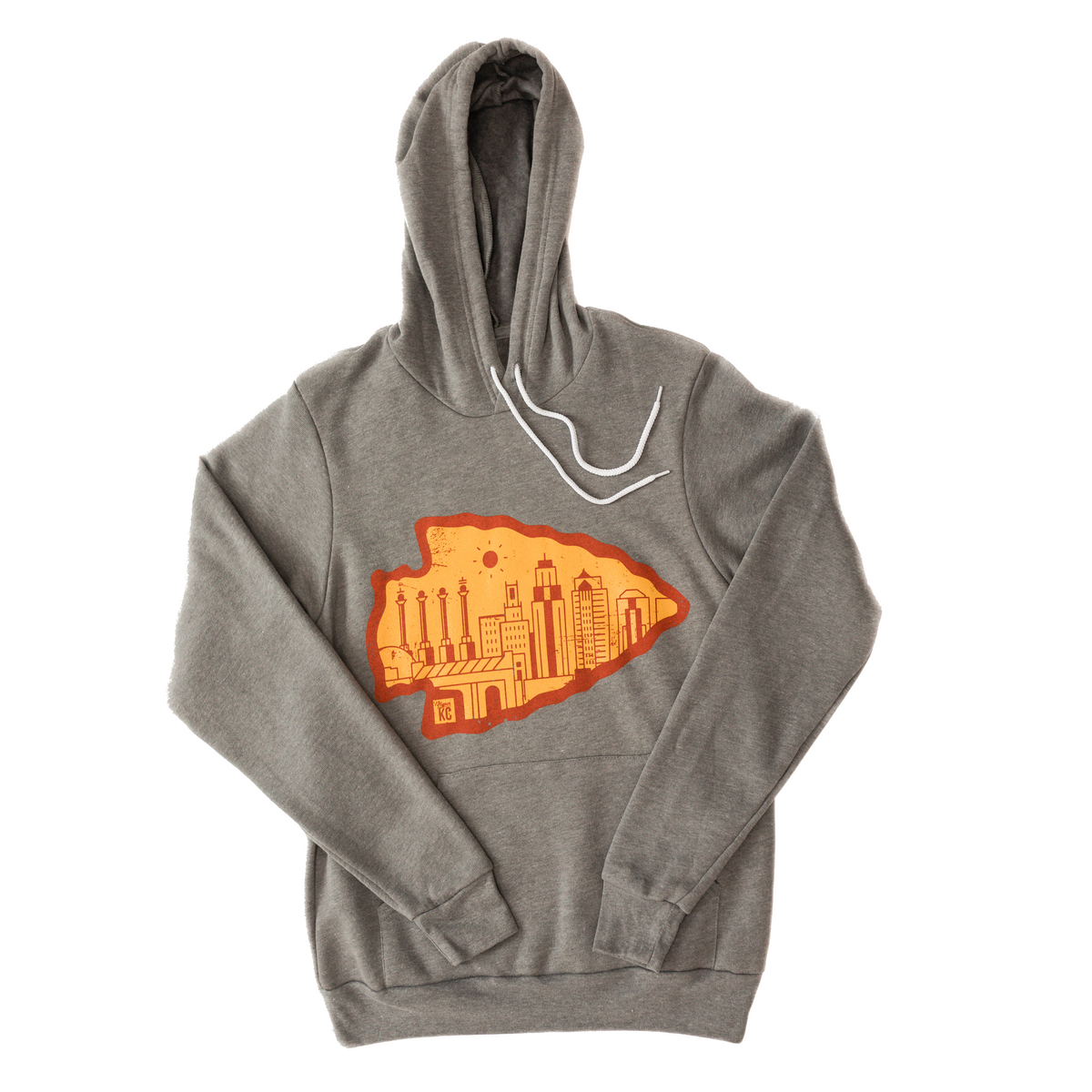 Arrowhead | Grey Unisex Hoodie