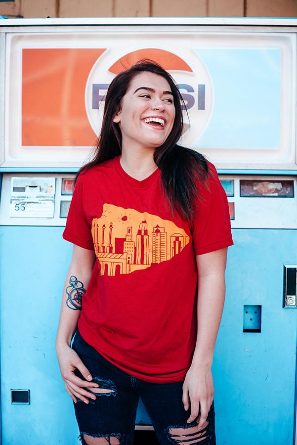 Arrowhead | Red Unisex Tri-Blend