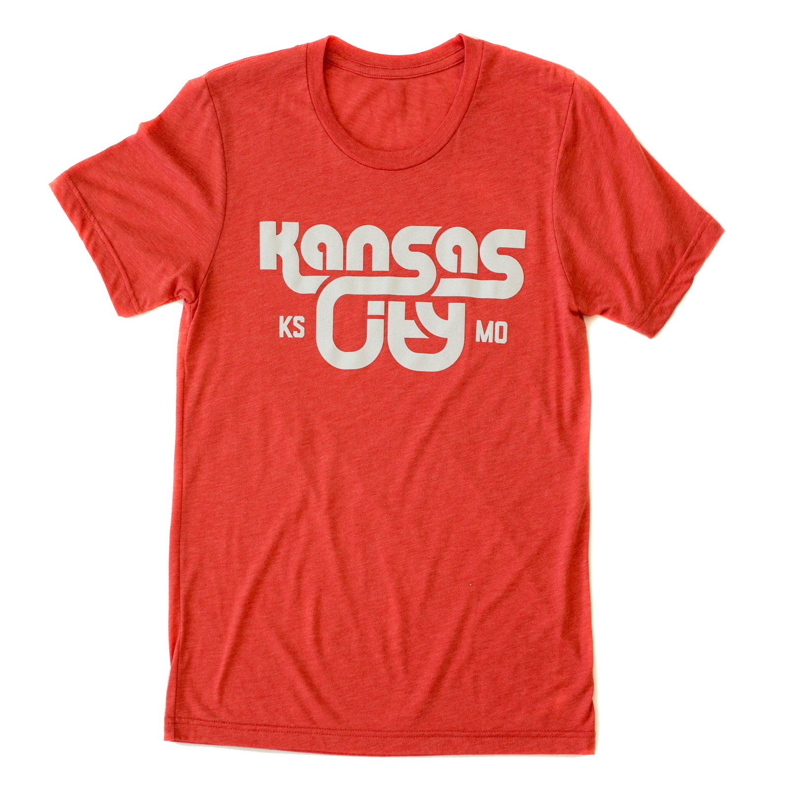 KCK/MO | Heather Red Unisex Triblend
