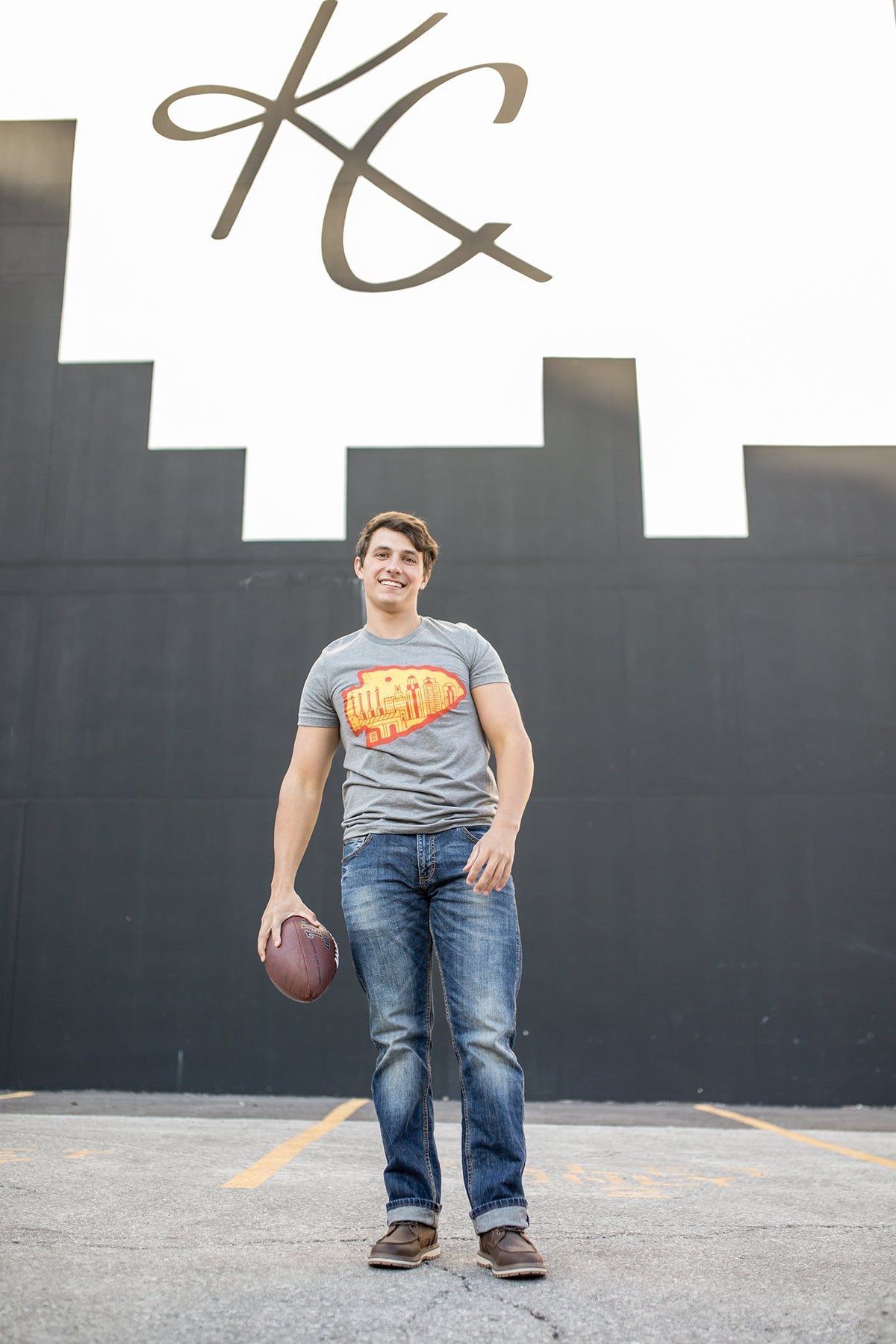 Arrowhead | Grey Unisex Tri-Blend