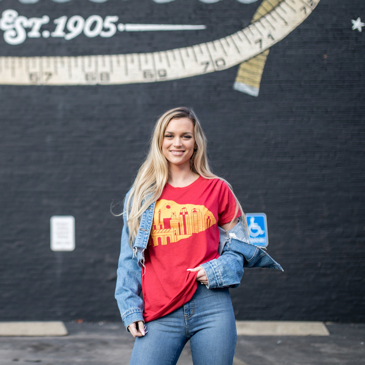 Arrowhead | Red Unisex Tri-Blend