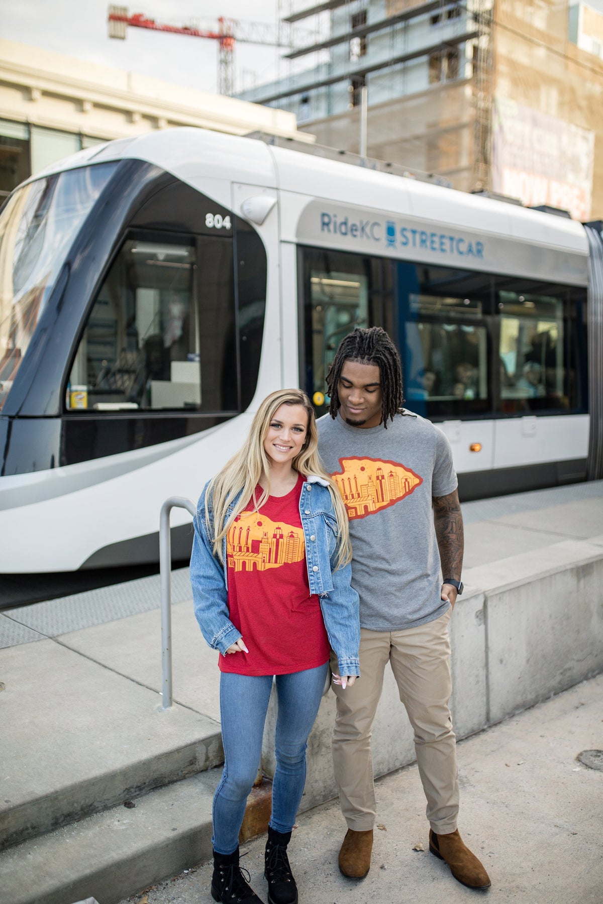 Arrowhead | Grey Unisex Tri-Blend