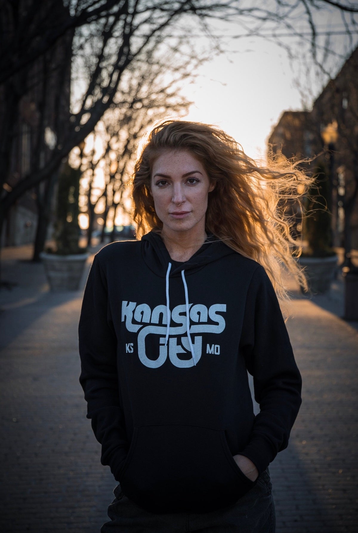 KCK/MO | Black Unisex Hoodie