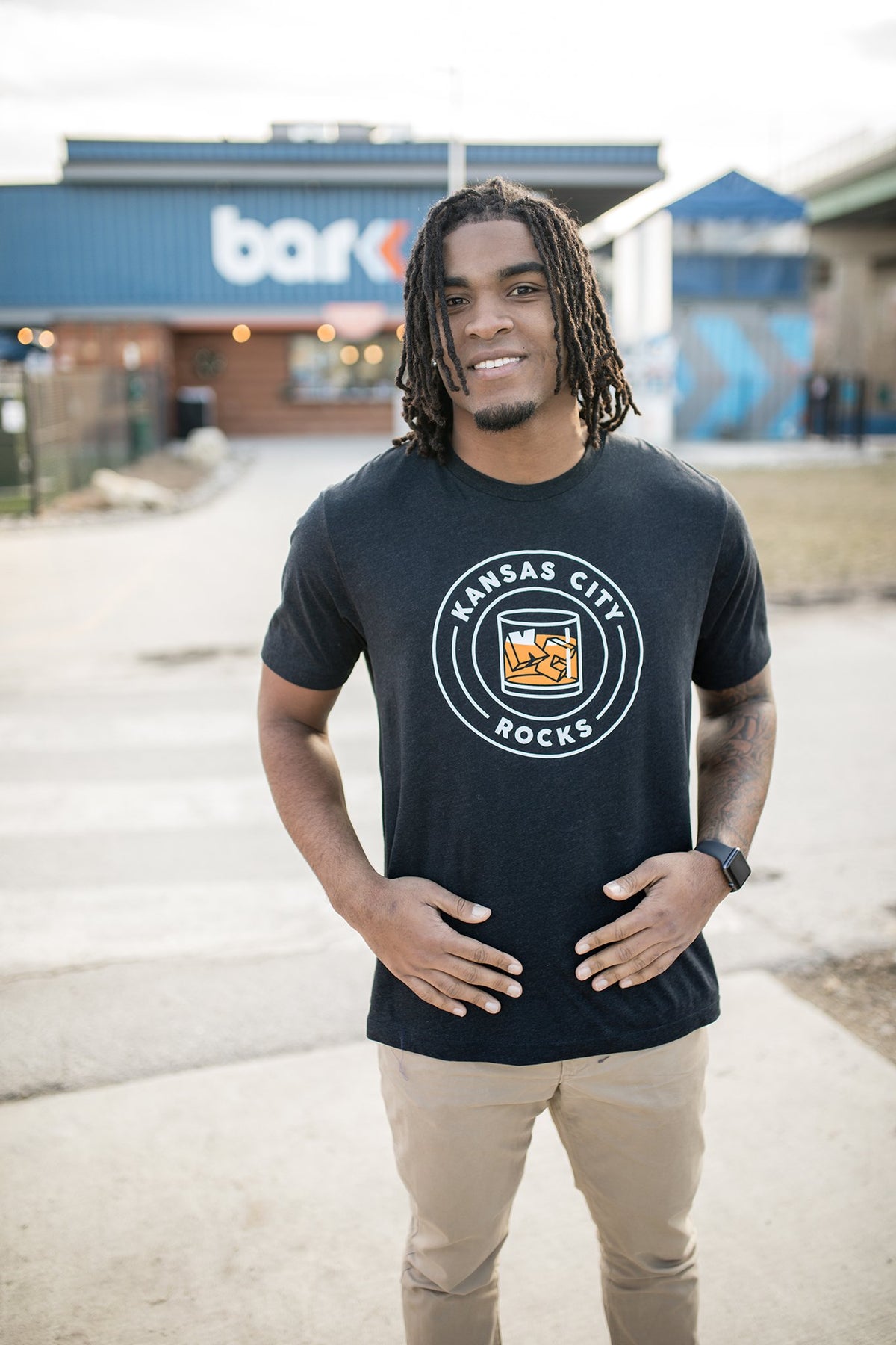 KC Rocks | Black Unisex Tri-Blend